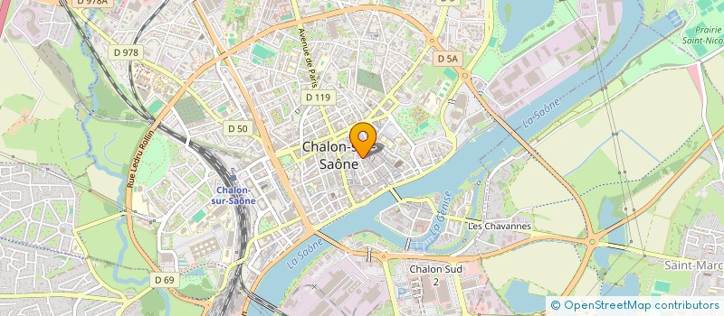 localisation de l'entreprise 891 569 014 à CHALON-SUR-SAONE