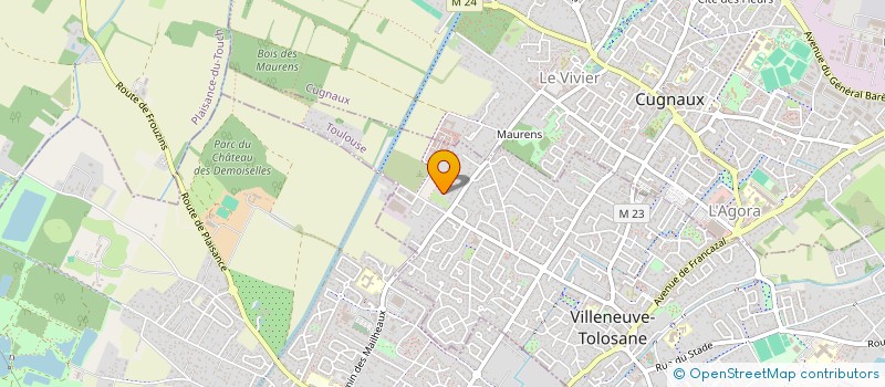 localisation de l'entreprise 891 575 631   CUGNAUX