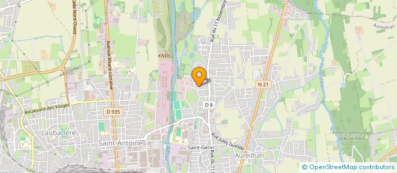 localisation de l'entreprise 891 598 088   PUJO