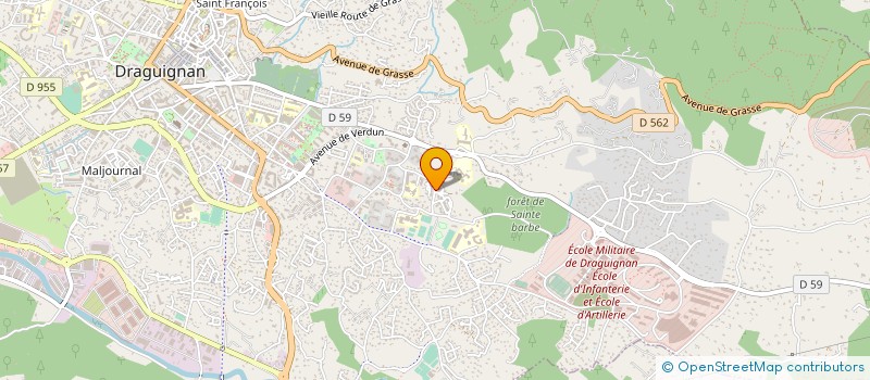 localisation de l'entreprise 891 605 388 à ROQUEBRUNE-SUR-ARGENS