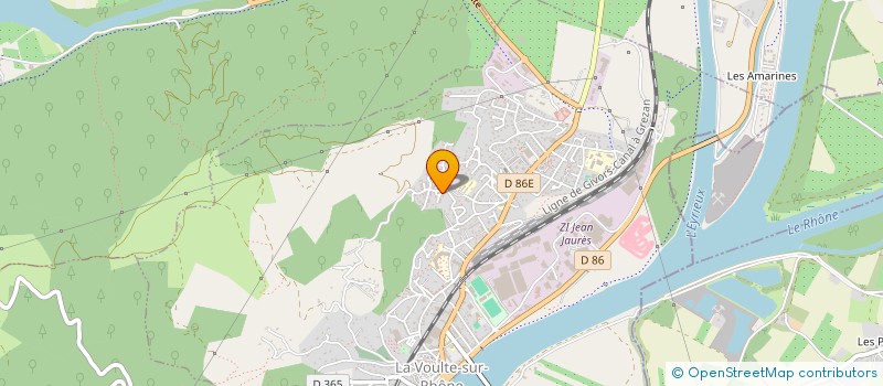 localisation de l'entreprise 891 614 463   SAINT-LAURENT-DU-PAPE