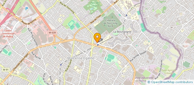 localisation de l'entreprise 891 622 284   HALLUIN