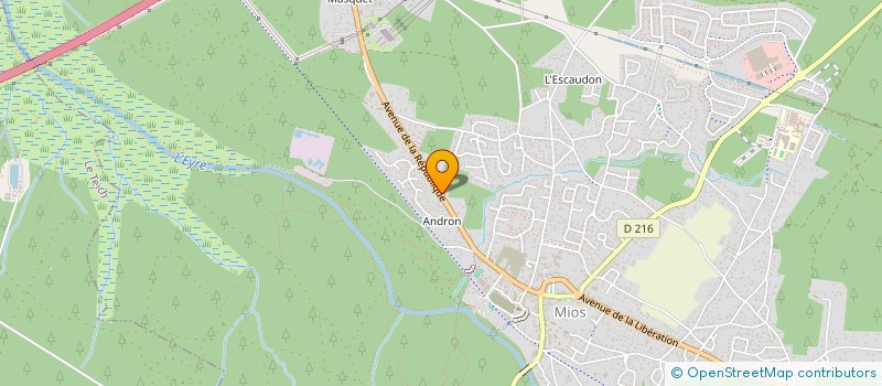 localisation de l'entreprise 891 623 969   PARENTIS-EN-BORN