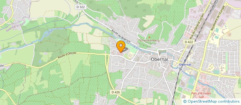 localisation de l'entreprise 891 627 903 à OBERNAI