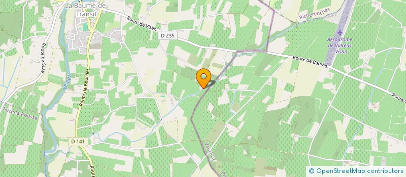 localisation de l'entreprise 891 642 936   SAINT-PAUL-TROIS-CHATEAUX