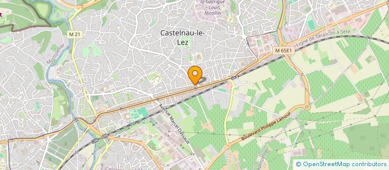 localisation de l'entreprise 891 659 633 à MONTPELLIER