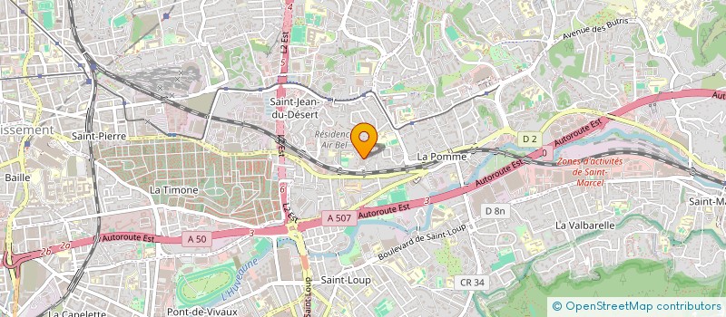 localisation de l'entreprise 891 660 185   MARSEILLE