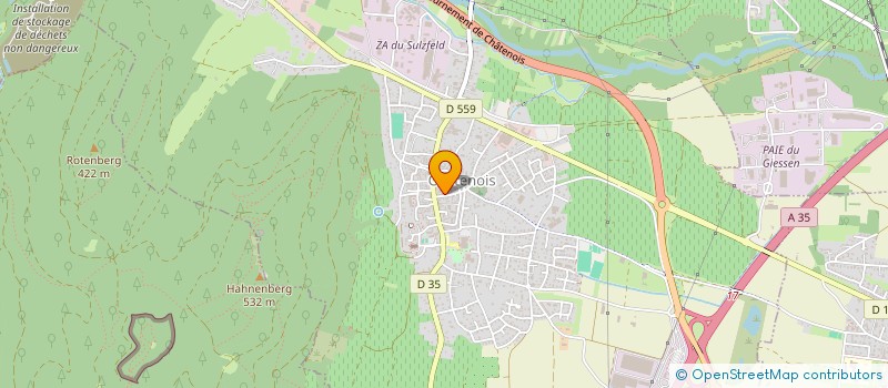 localisation de l'entreprise 891 666 687   CHATENOIS