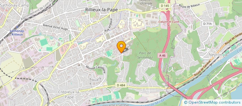 localisation de l'entreprise 891 676 512   RILLIEUX-LA-PAPE