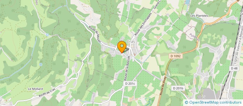 localisation de l'entreprise 891 695 587   CRAS