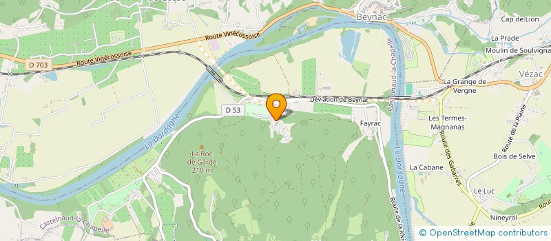 localisation de l'entreprise 891 699 605   CASTELNAUD-LA-CHAPELLE