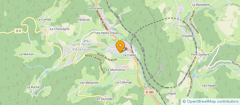 localisation de l'entreprise 891 710 410   CHAMELET