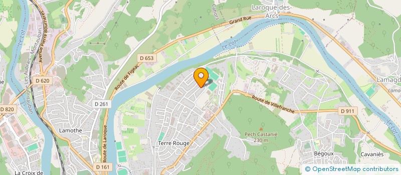localisation de l'entreprise 891 711 848 à AURILLAC