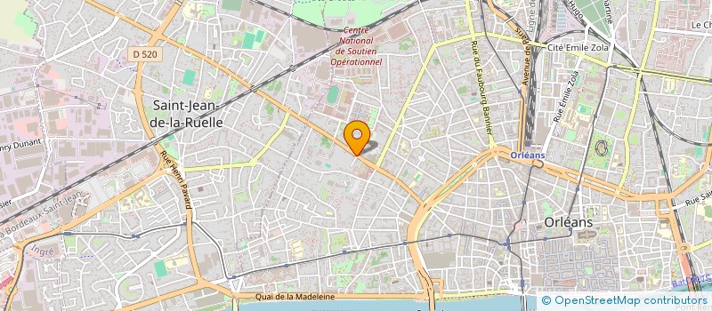 localisation de l'entreprise 891 721 938 à ORLEANS