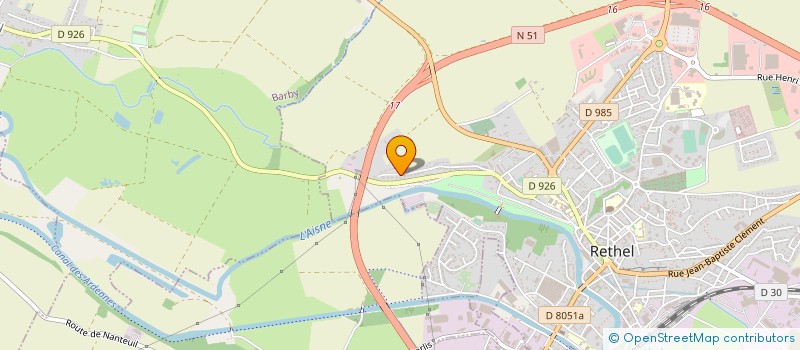 localisation de l'entreprise 891 736 100   RETHEL