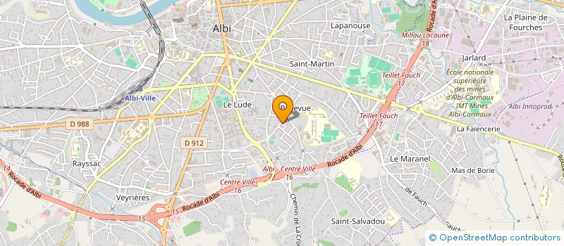 localisation de l'entreprise 891 739 229  à ALBI