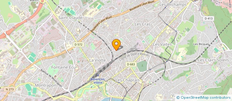 localisation de l'entreprise 891 744 120   BESANCON