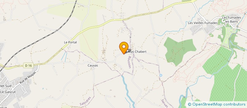 localisation de l'entreprise 891 744 211   ROUSSON