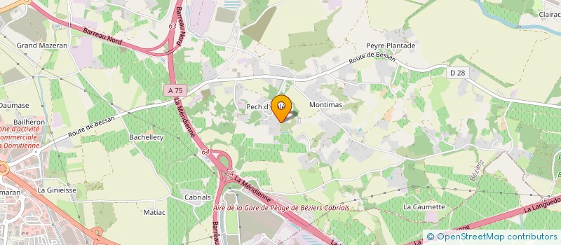localisation de l'entreprise 891 746 513 à BEZIERS
