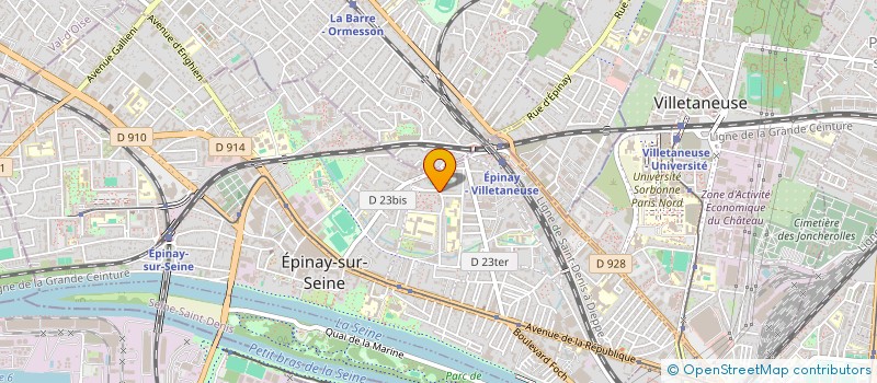 localisation de l'entreprise 891 758 823 à EPINAY-SUR-SEINE