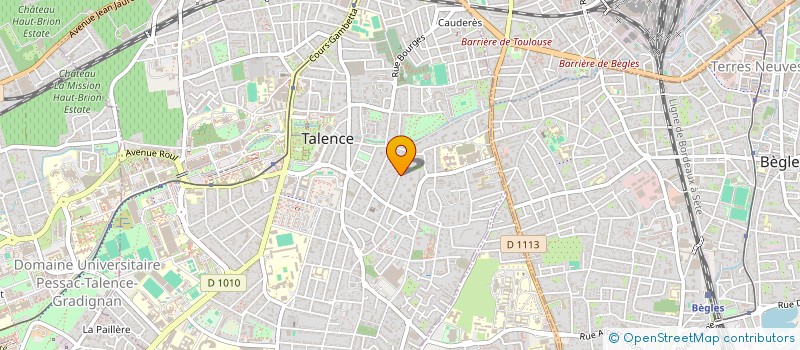 localisation de l'entreprise 891 764 136   BORDEAUX