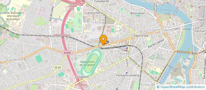 localisation de l'entreprise 891 782 054 à TOULOUSE