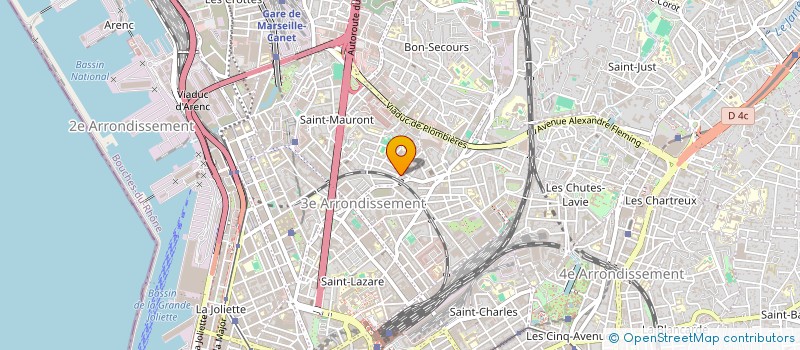 localisation de l'entreprise 891 786 675 à MARSEILLE