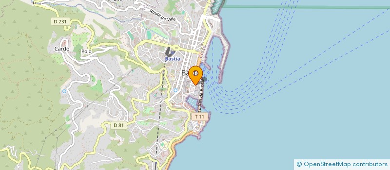 localisation de l'entreprise 891 788 325 à BASTIA
