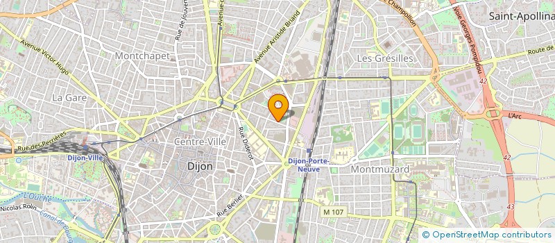 localisation de l'entreprise 891 791 378  à DIJON