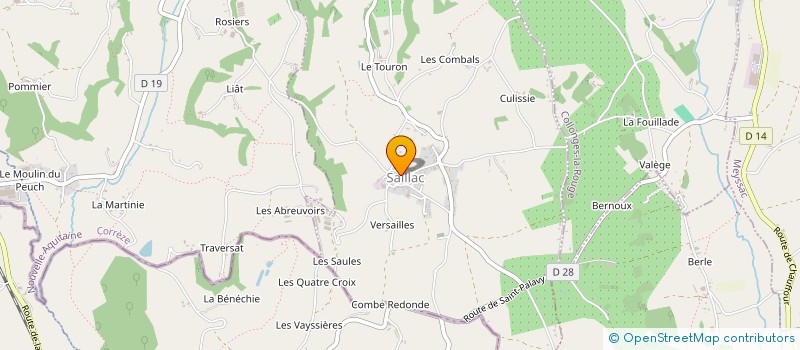 localisation de l'entreprise 891 804 569   SAILLAC