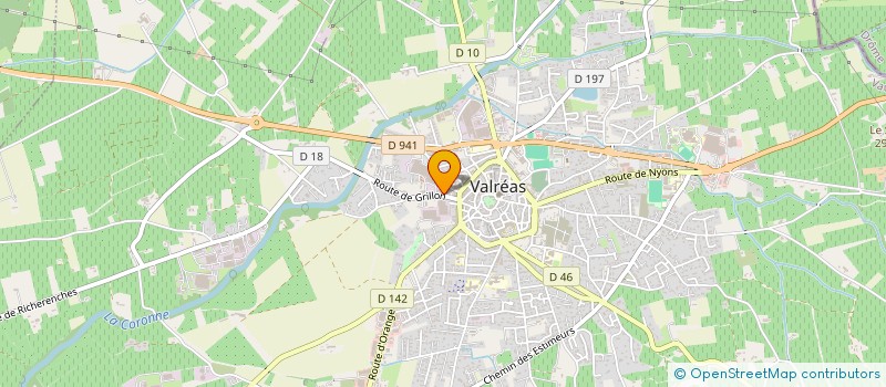 localisation de l'entreprise 891 806 960  à VALREAS