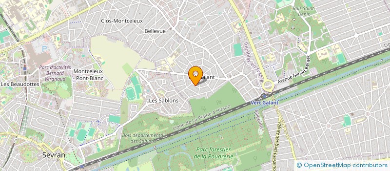 localisation de l'entreprise 891 819 567 à VILLEPINTE