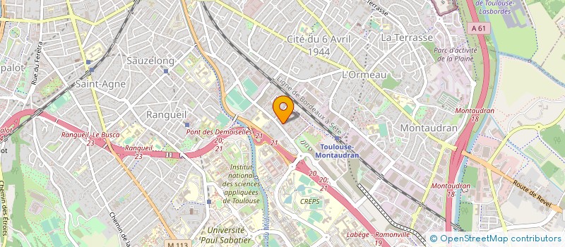 localisation de l'entreprise 891 849 119 à TOULOUSE
