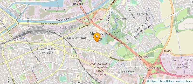 localisation de l'entreprise 891 850 265   MONDEVILLE