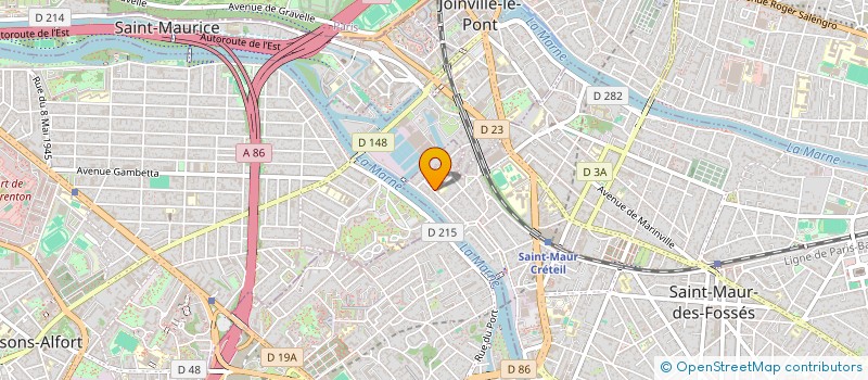 localisation de l'entreprise 891 869 083  à SAINT-MAUR-DES-FOSSES