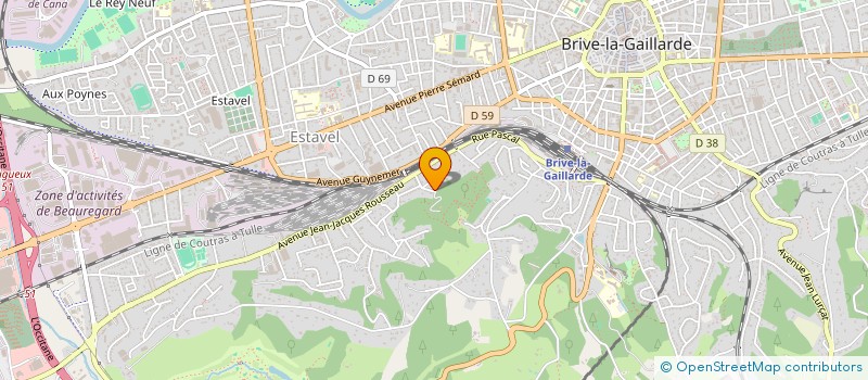 localisation de l'entreprise 891 872 483   SAINT-AULAIRE