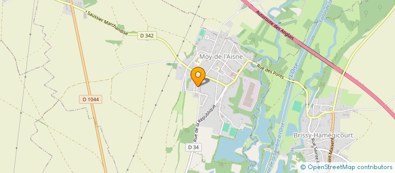 localisation de l'entreprise 891 875 072  à MOY DE L'AISNE