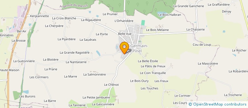 localisation de l'entreprise 891 879 074   AVAILLES-SUR-SEICHE
