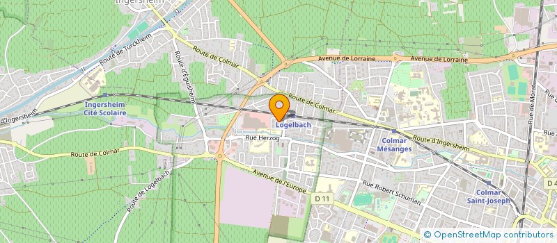 localisation de l'entreprise 891 882 243   COLMAR