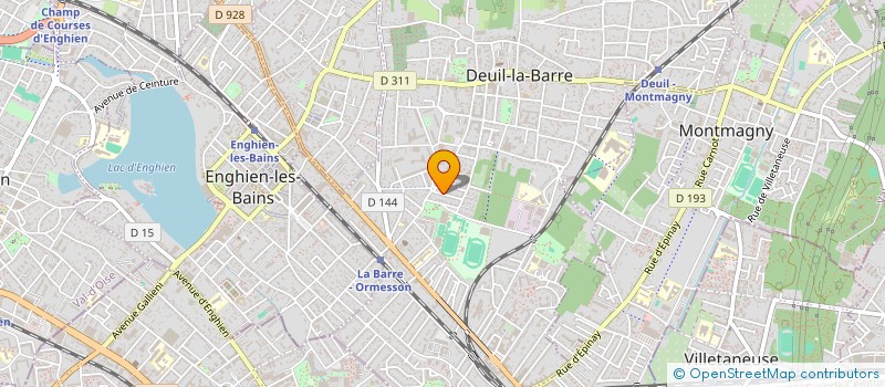 localisation de l'entreprise 891 909 590 à DEUIL-LA-BARRE