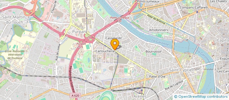 localisation de l'entreprise 891 916 207   TOULOUSE