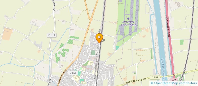 localisation de l'entreprise 891 923 302   PIERRELATTE