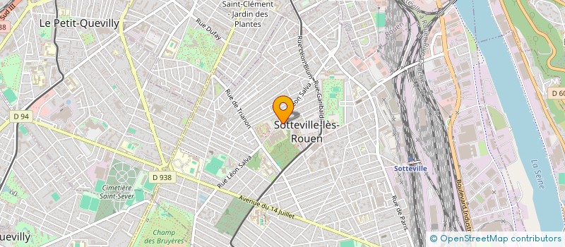 localisation de l'entreprise 891 927 972 à SOTTEVILLE-LES-ROUEN