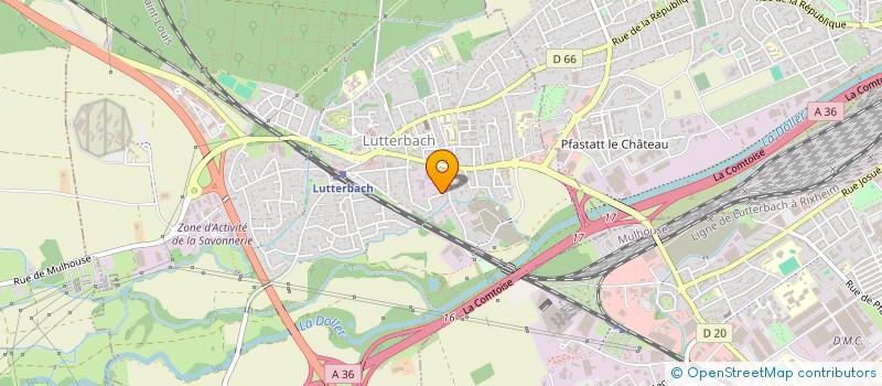 localisation de l'entreprise 891 931 453   LUTTERBACH