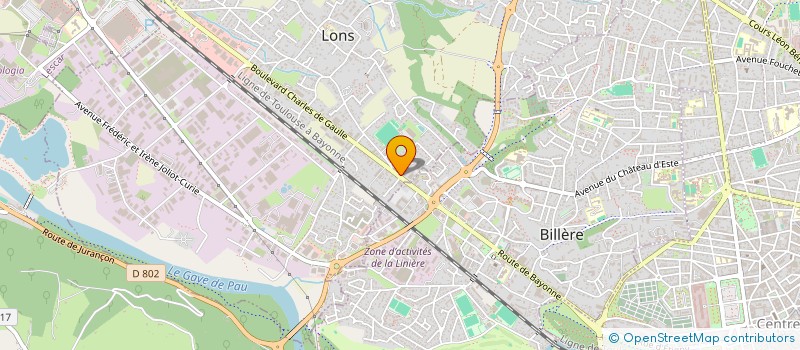 localisation de l'entreprise 891 935 330   LONS