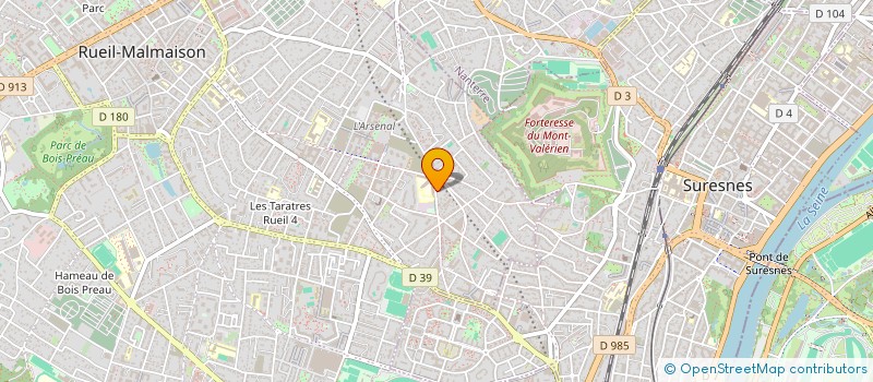 localisation de l'entreprise 891 945 057   HOUILLES