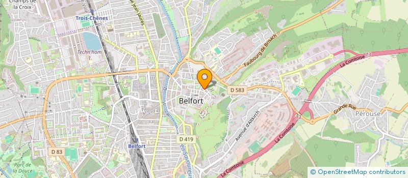 localisation de l'entreprise 891 960 569   BELFORT