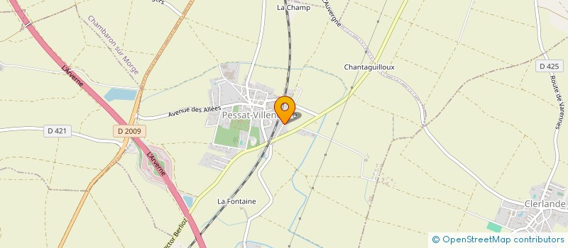 localisation de l'entreprise 891 963 076   PESSAT-VILLENEUVE