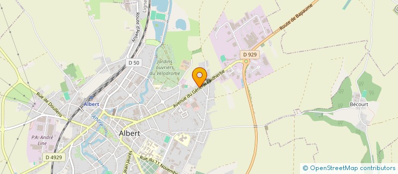 localisation de l'entreprise 891 999 484   ALBERT