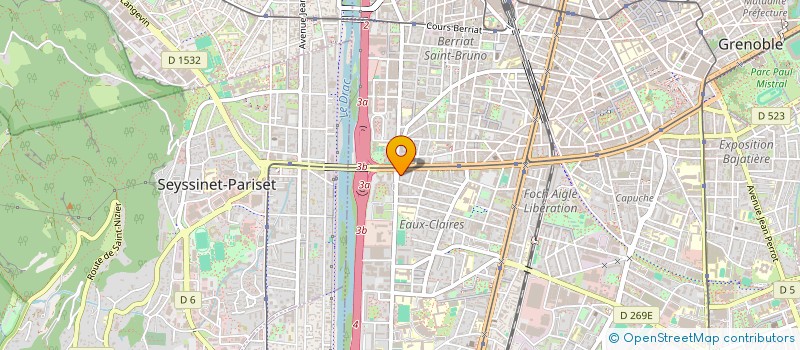 localisation de l'entreprise 892 003 203   GRENOBLE